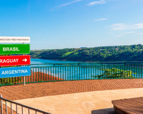 imagens - foz do iguaçu - marco das 3 fronteiras